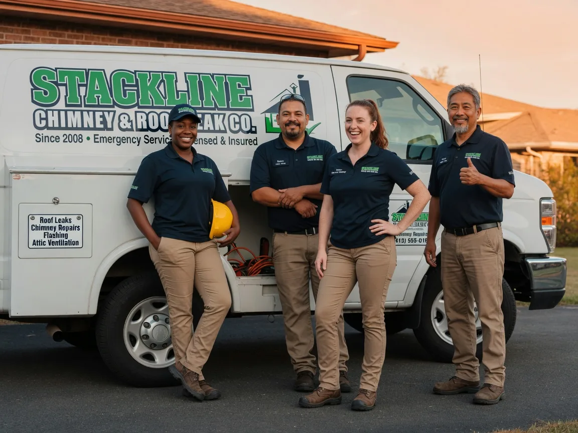 Chimney flashing repair company in Zanesville, OH